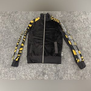 Roberto Cavalli Women’s Sweater XS Full Zip Sweatshirt Pullover Velvet n43